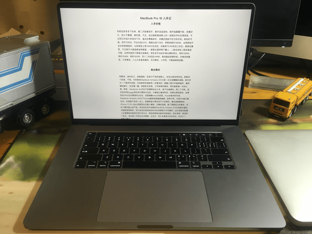 MacBookPro(16-inch, 2019)